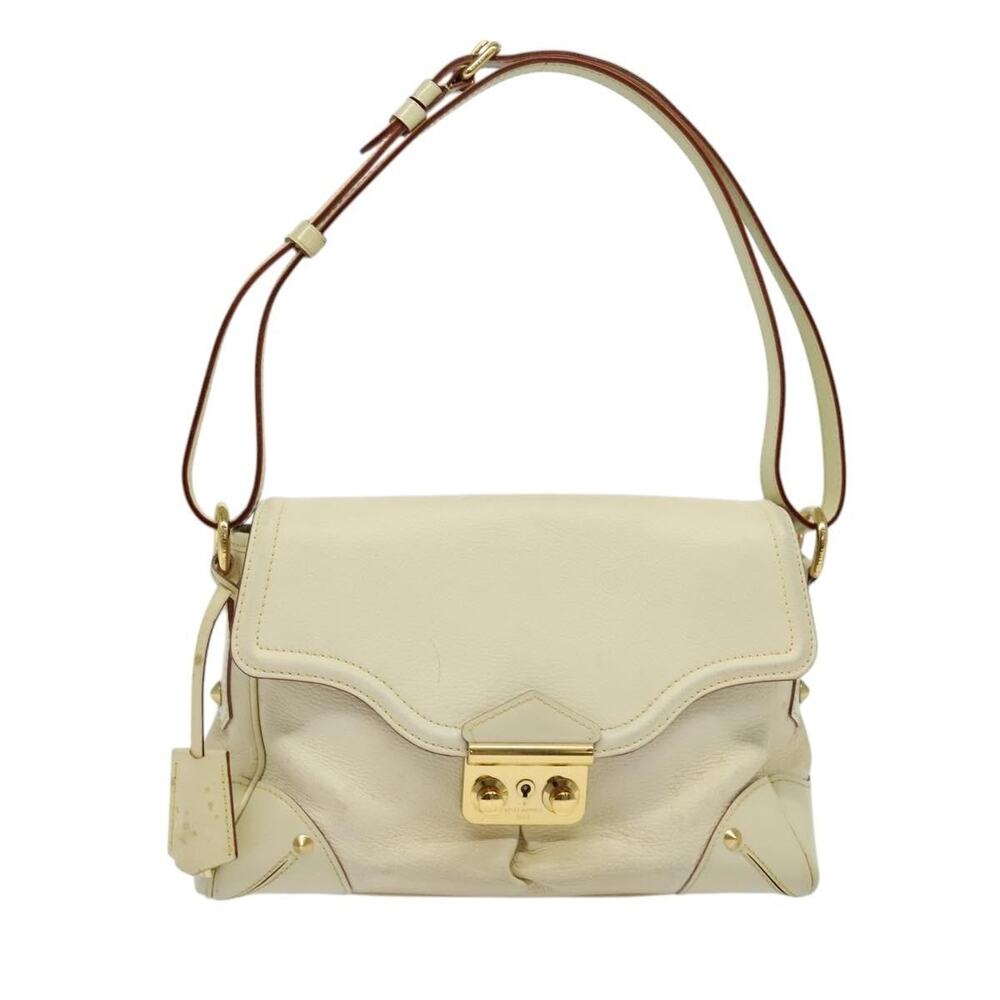 Louis Vuitton Suhari Resensual Shoulder Bag White